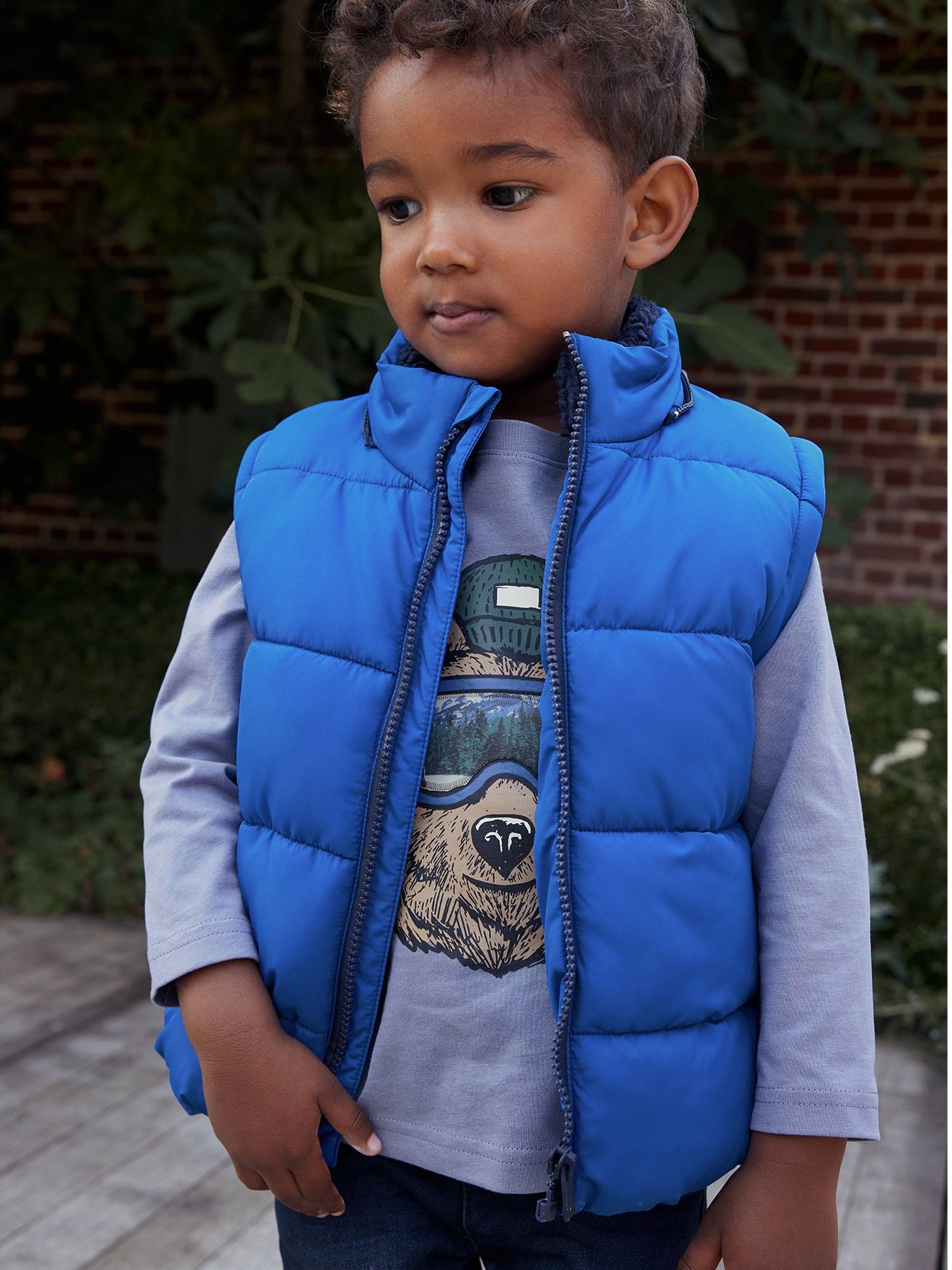 Single-breasted jacket - Navy blue - Kids | H&M IN