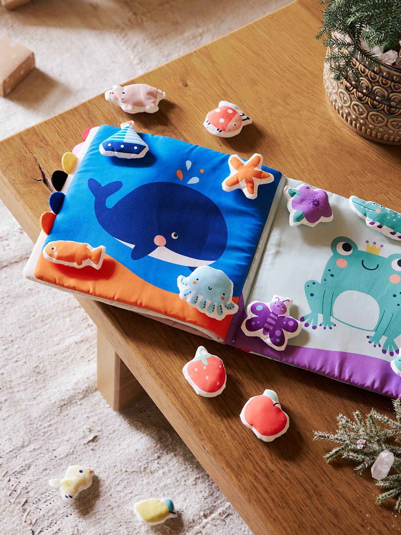 Shapes & Colours Fabric Book