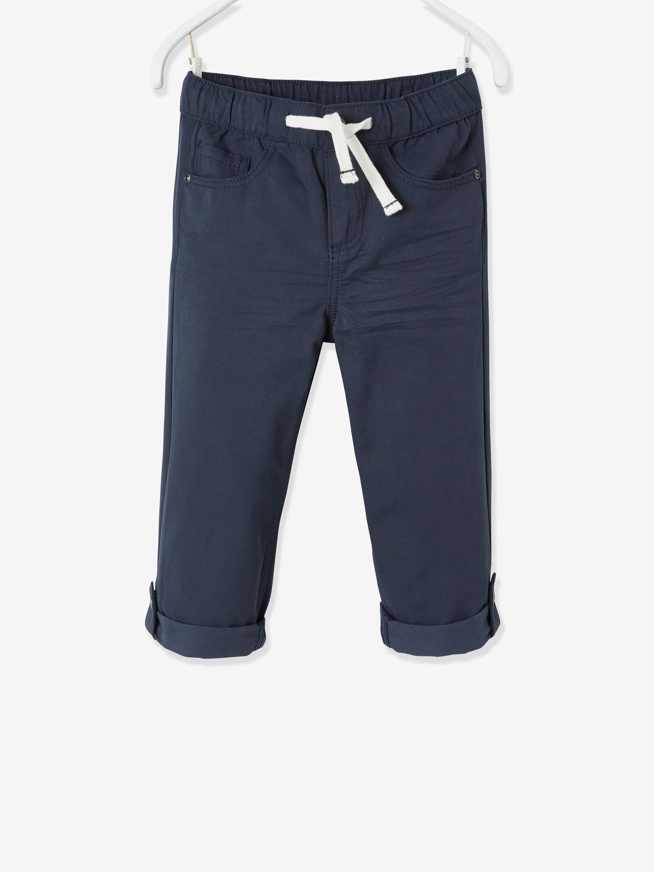 Indestructible Trousers for Boys, Convert into Cropped Trousers blue