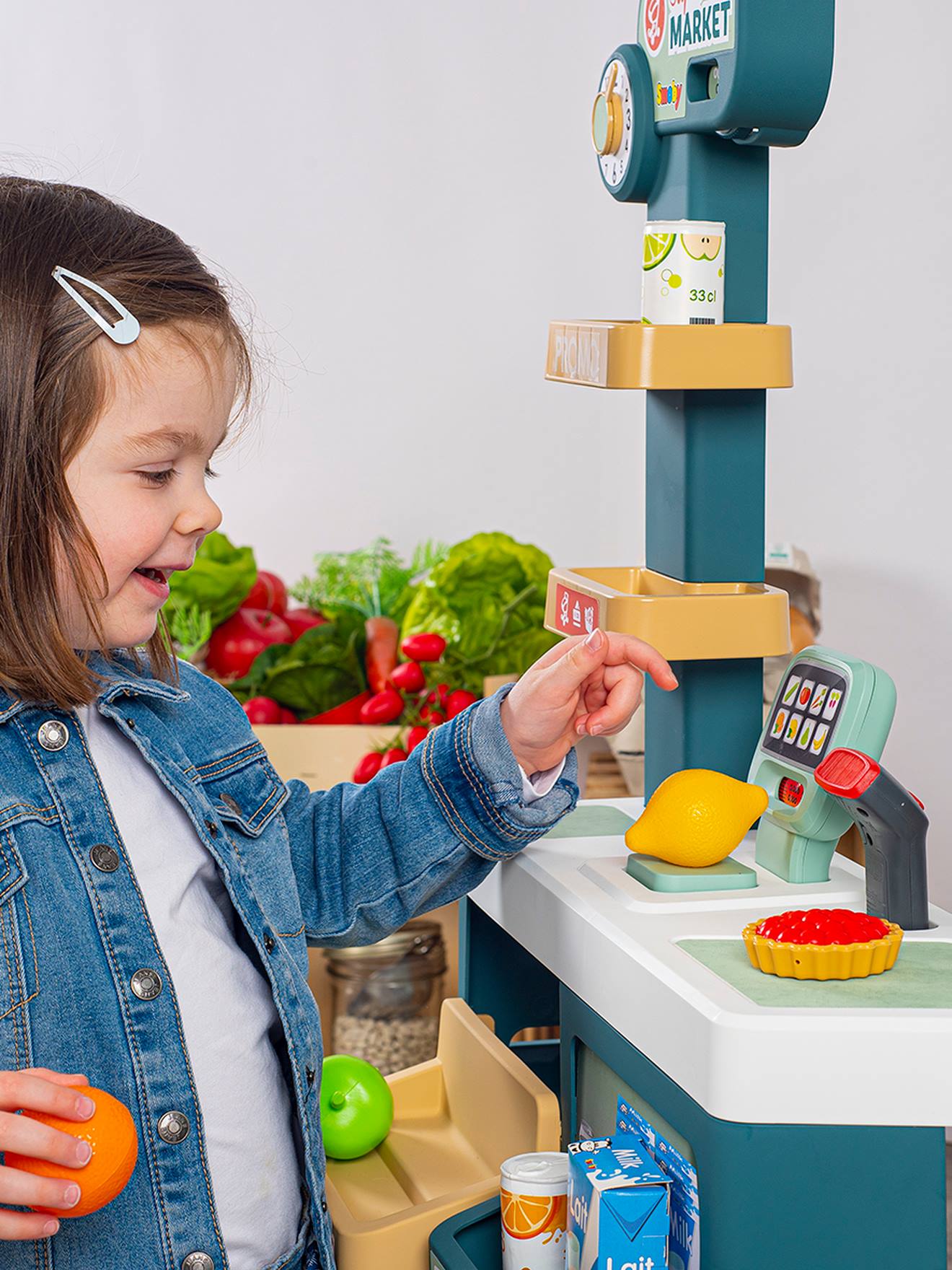 Smoby Formensortierer Aus Bio-Kunststoff – 8 Teile, Mit Tragegriff, Für Kinder Ab 12 Monaten