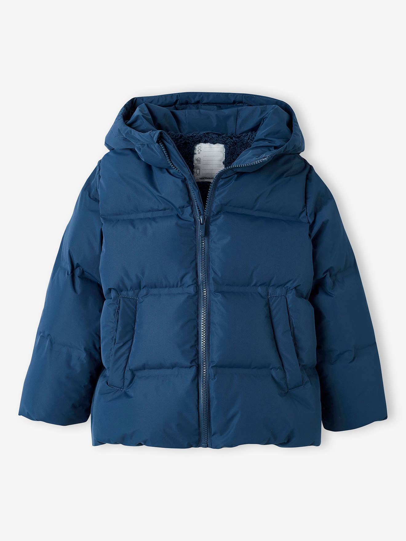 Hooded Feather & Down Jacket