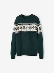 Maternity-Christmas Jacquard Jumper for Adults, Family Capsule Collection