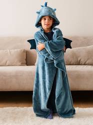 Girls-Nightwear-Animal Blanket with Sleeves & Hood