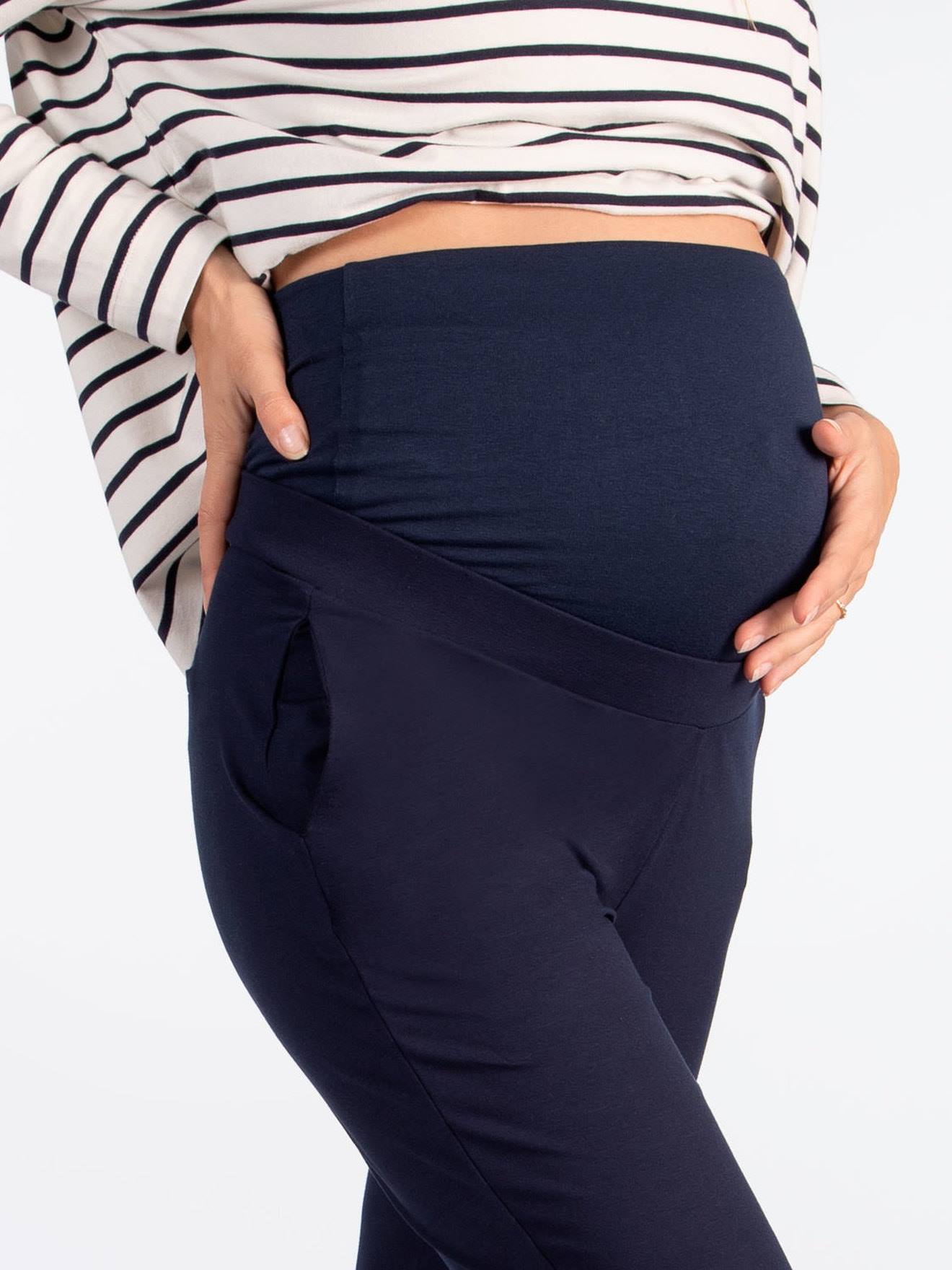 Women's Maternity Over Bump Tailored Trouser | Boohoo UK