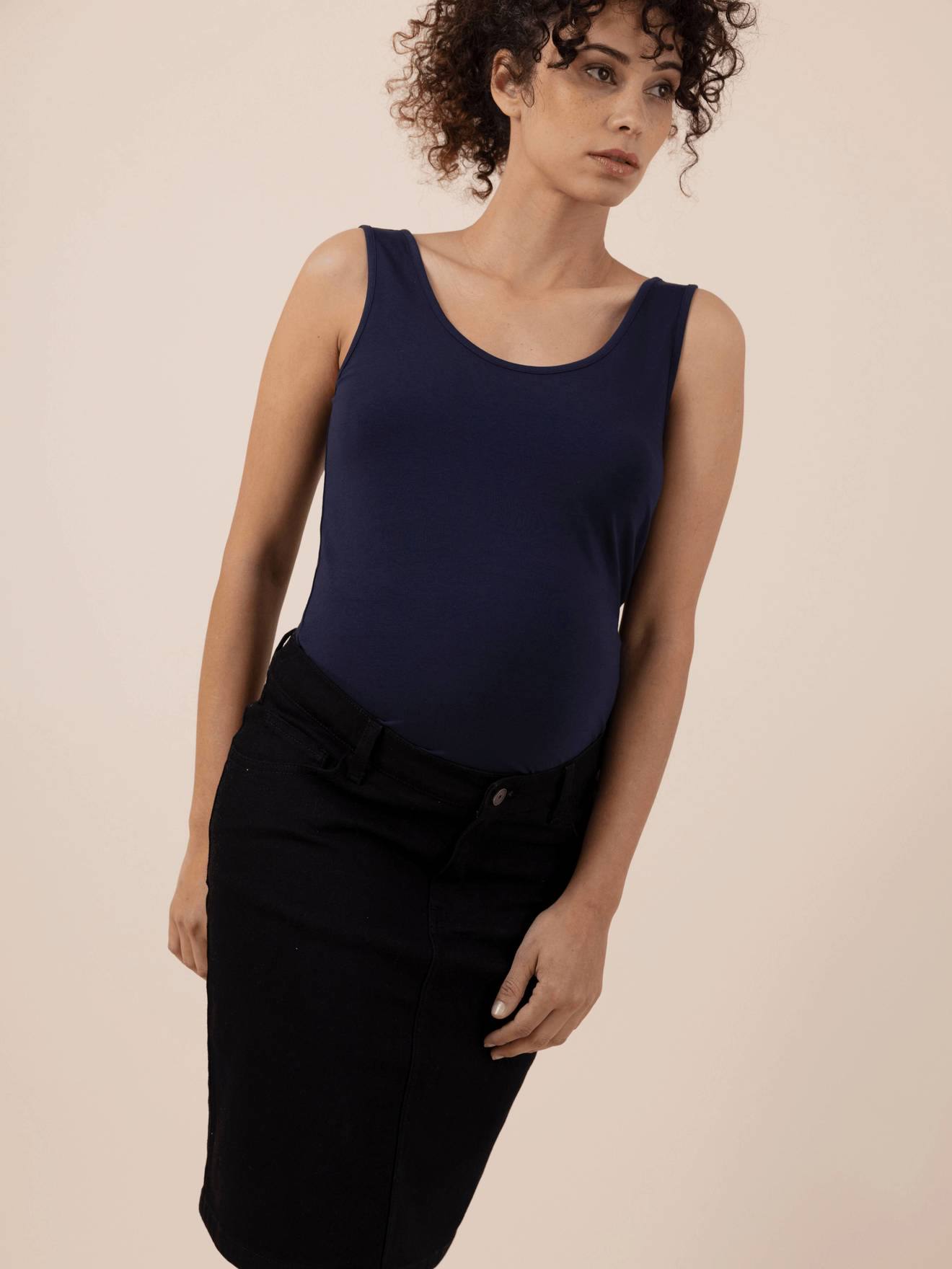 Maternity Denim Skirt