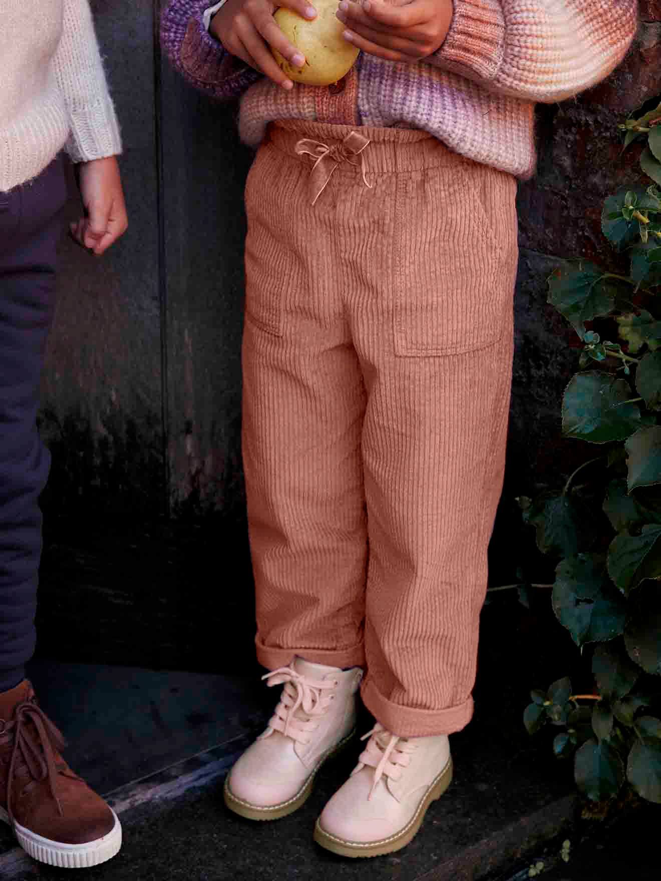 Corduroy Paperbag Trousers