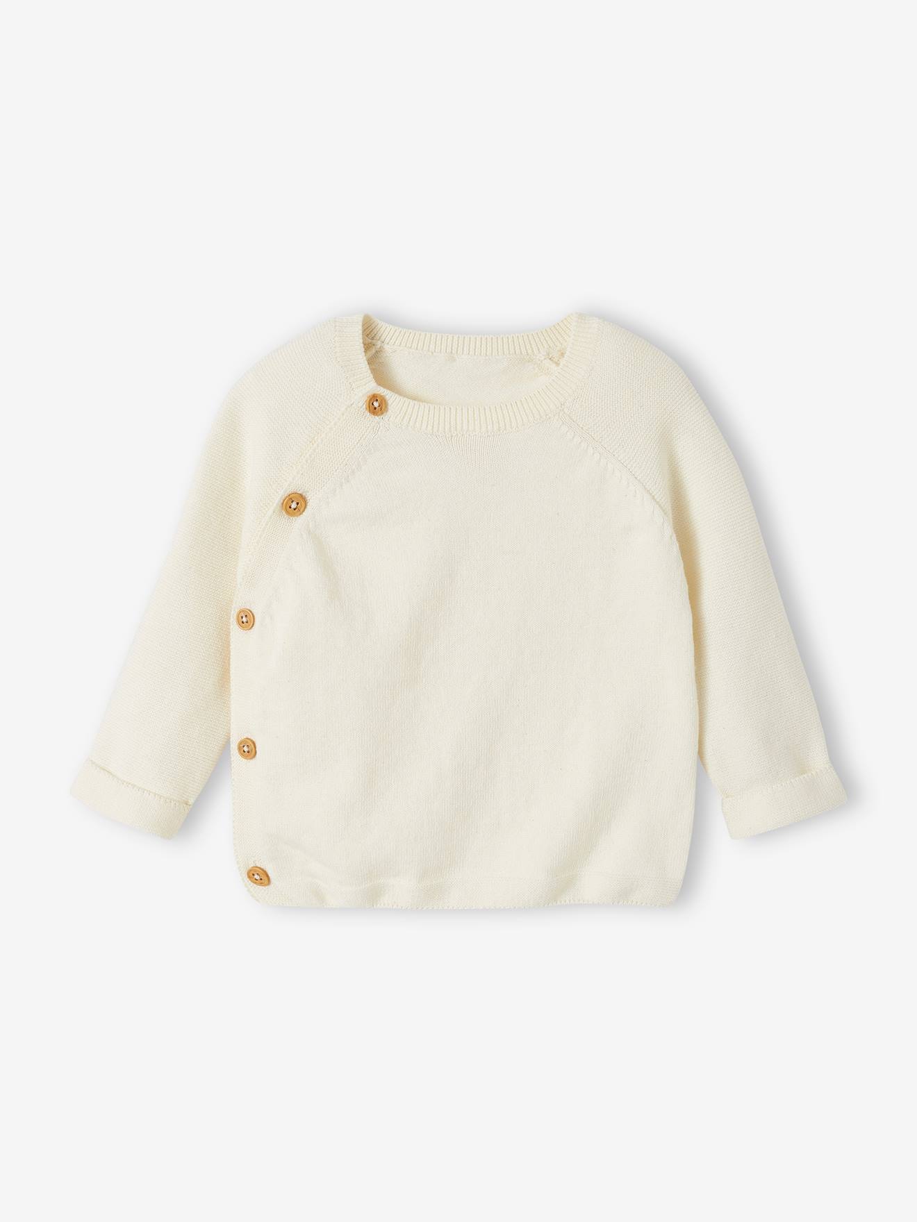 Knitted Jumper with Front Opening