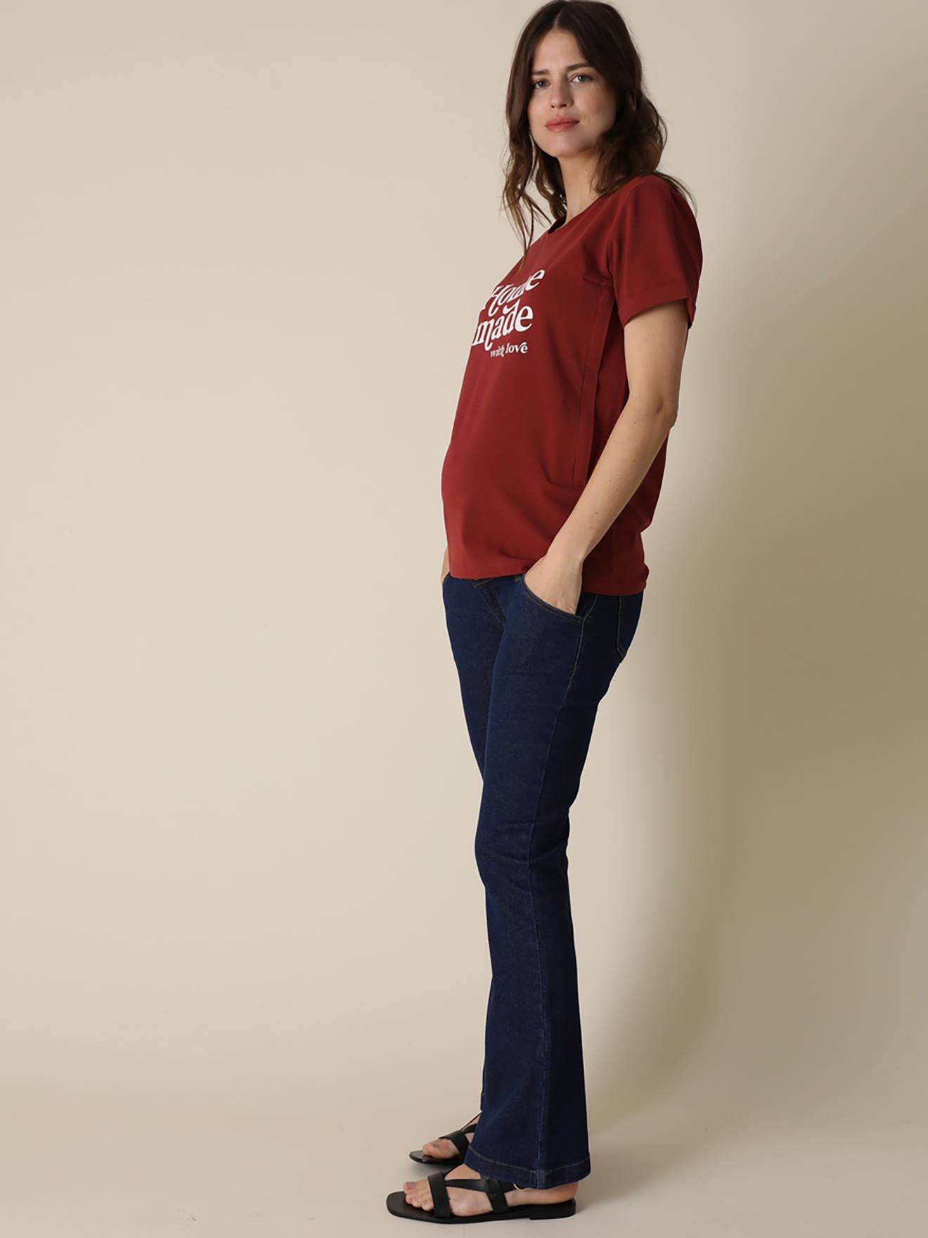 Maternity Flare Jeans
