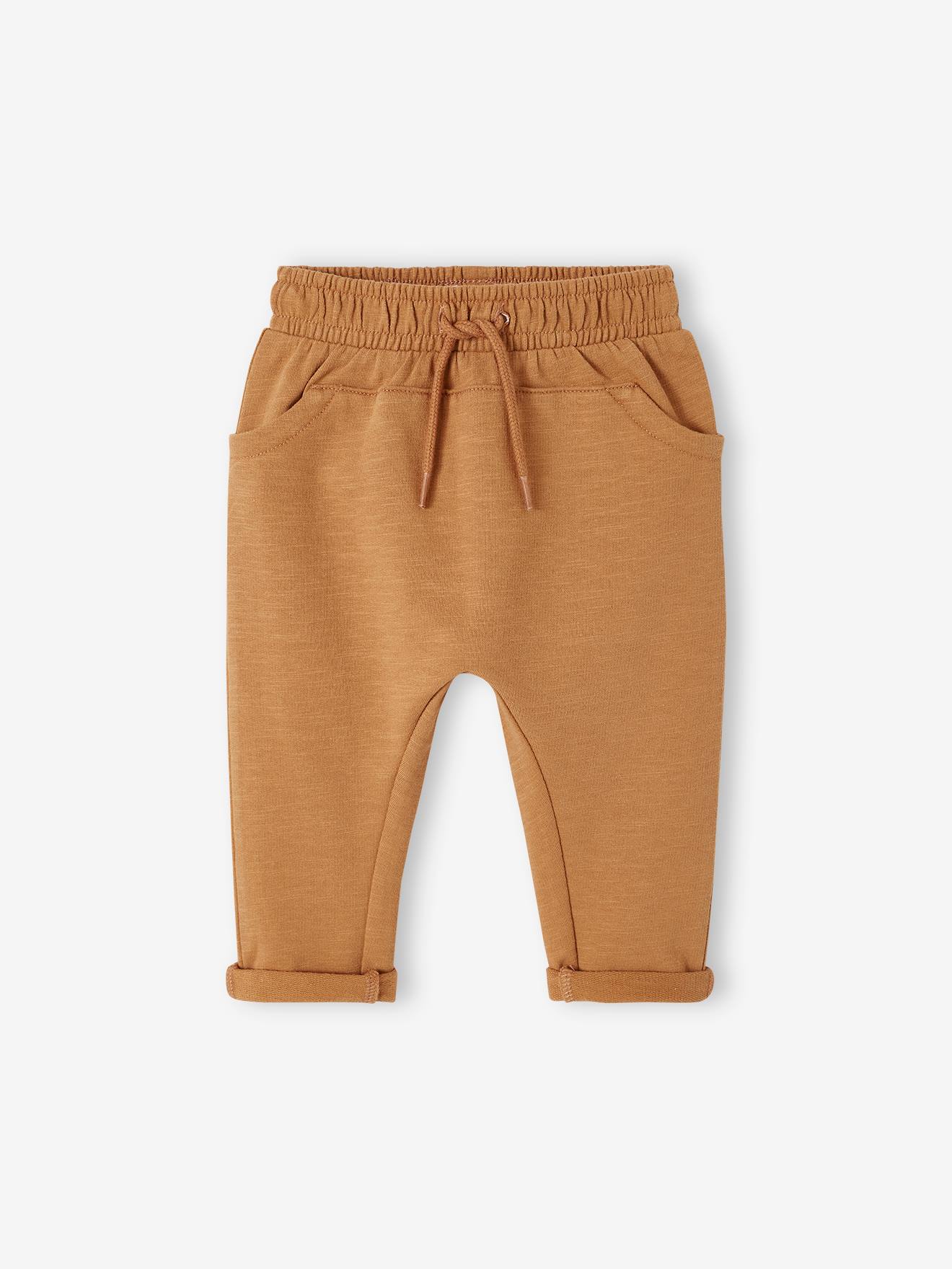 Baby Boys Fleece Trousers caramel