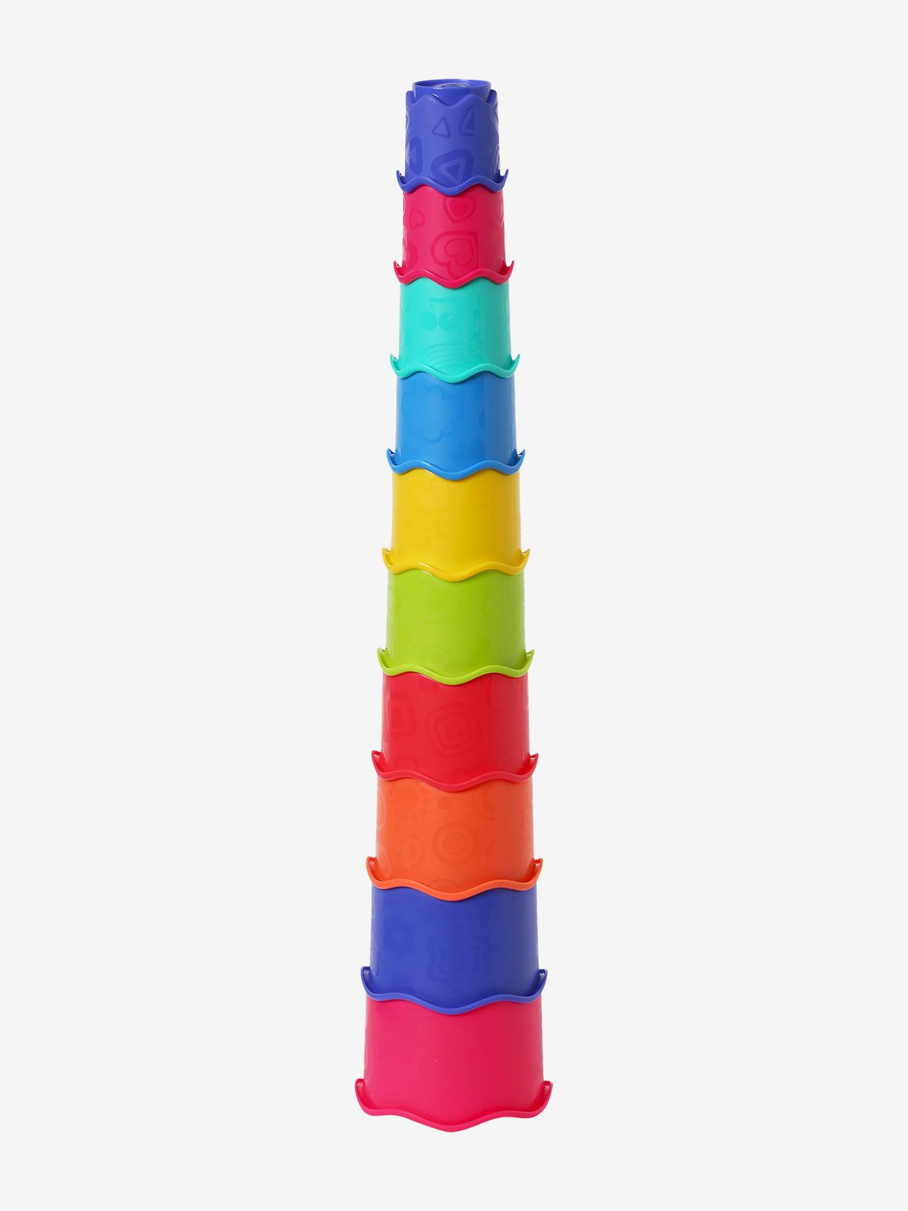 Stackable Plastic Cups multi Nursery Vertbaudet