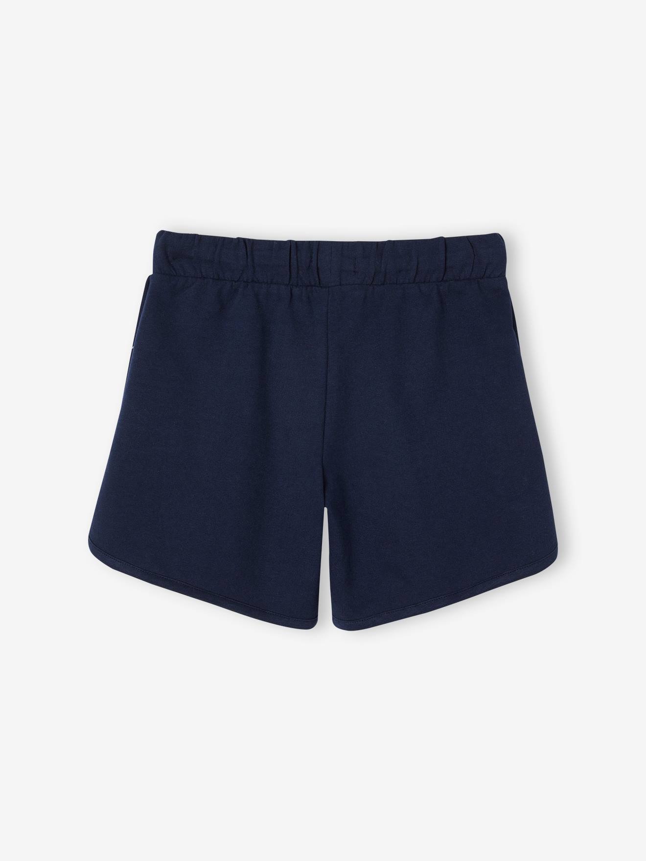 Girls navy 2025 sports shorts