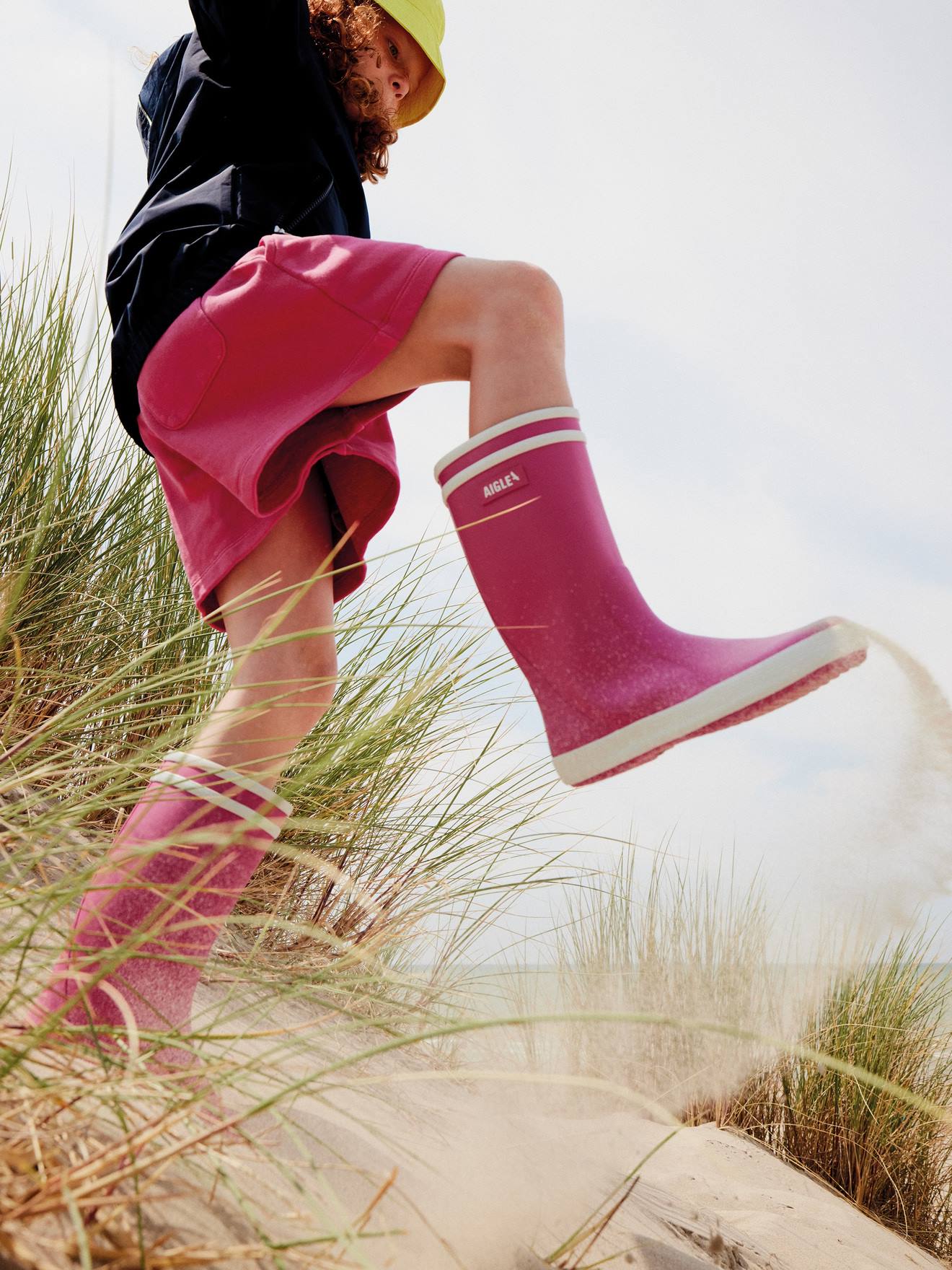 Wellies for Girls, Lolly Pop by AIGLE(r) pink