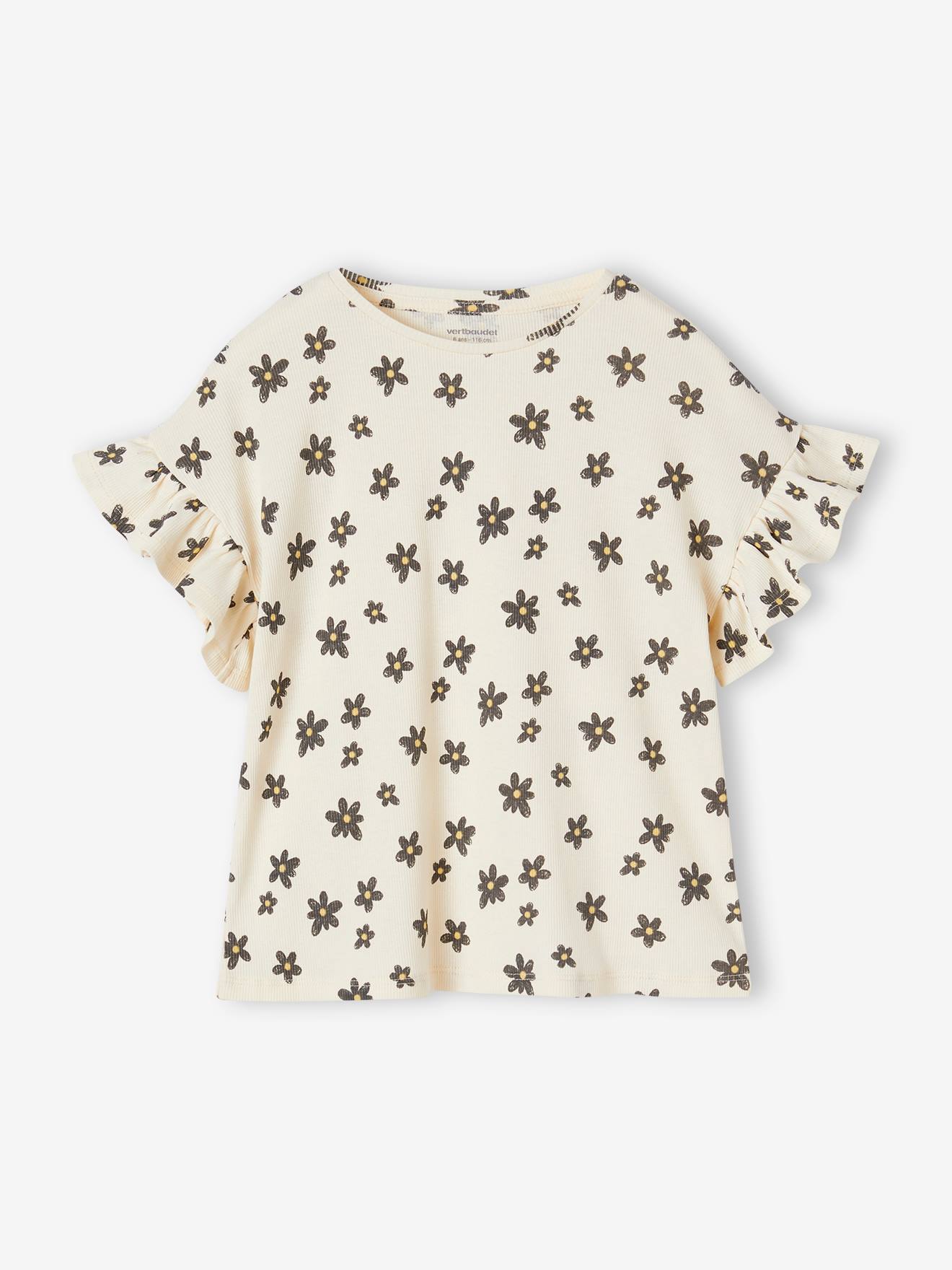 Rib Knit T-Shirt