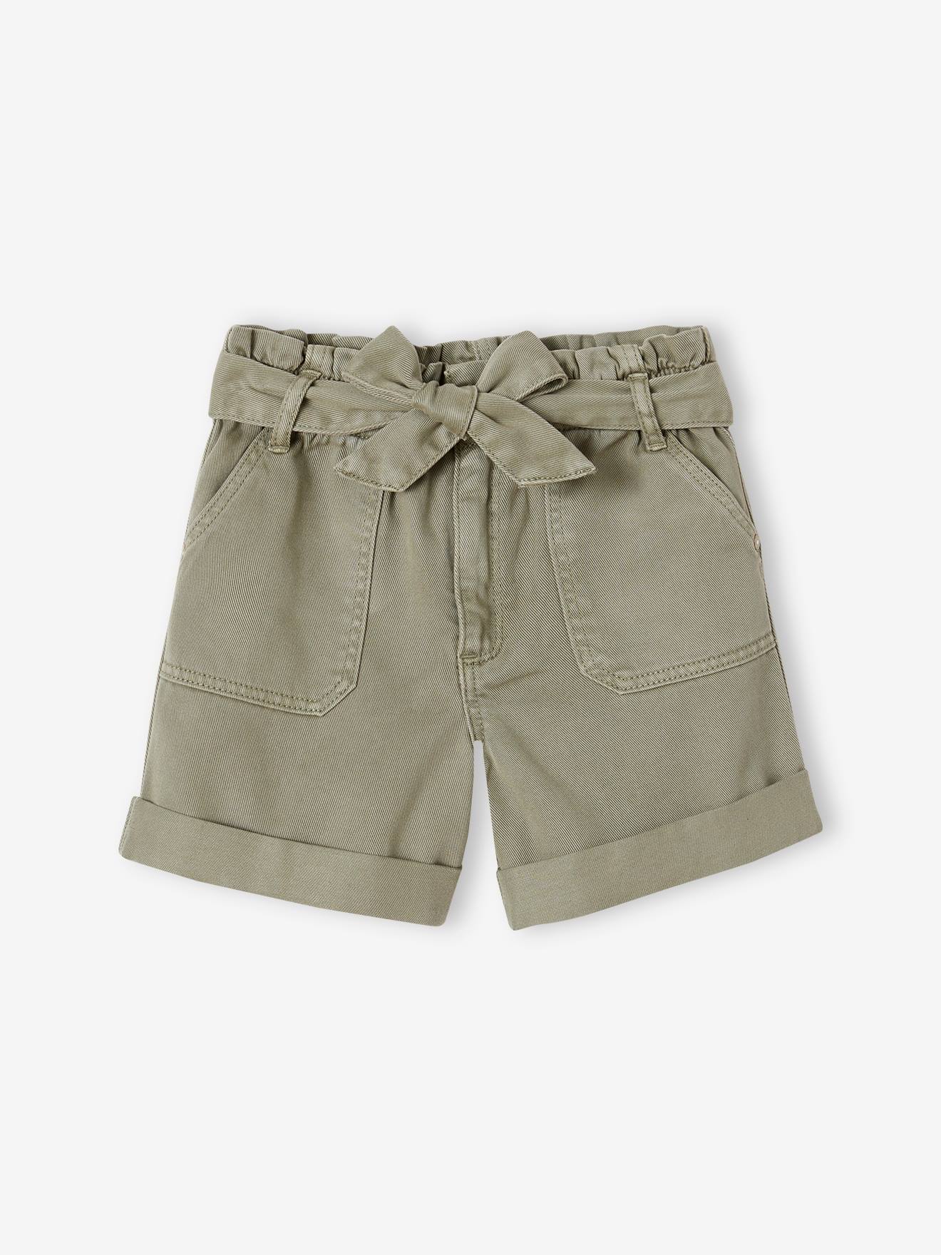 Little girls cheap khaki shorts