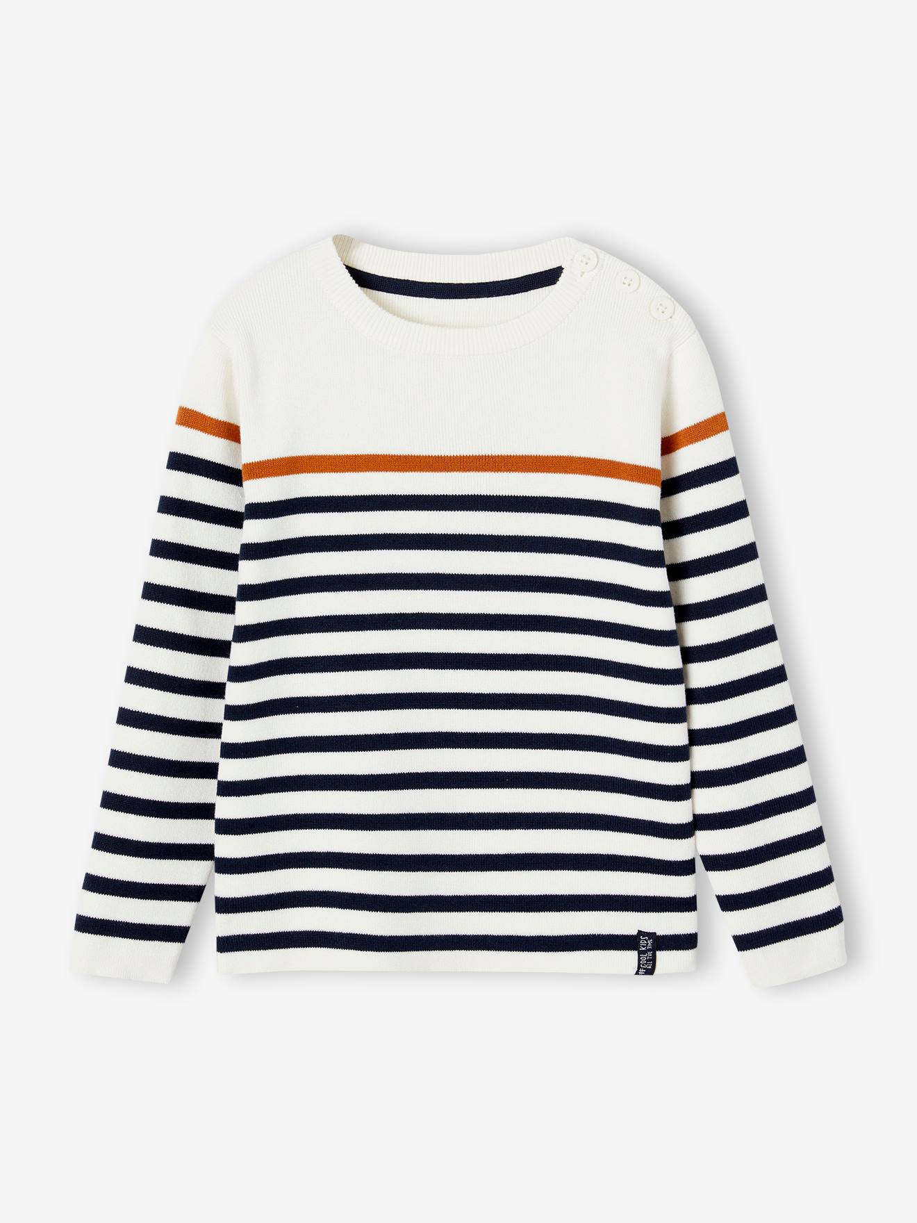 Sailor-Style Striped Jumper