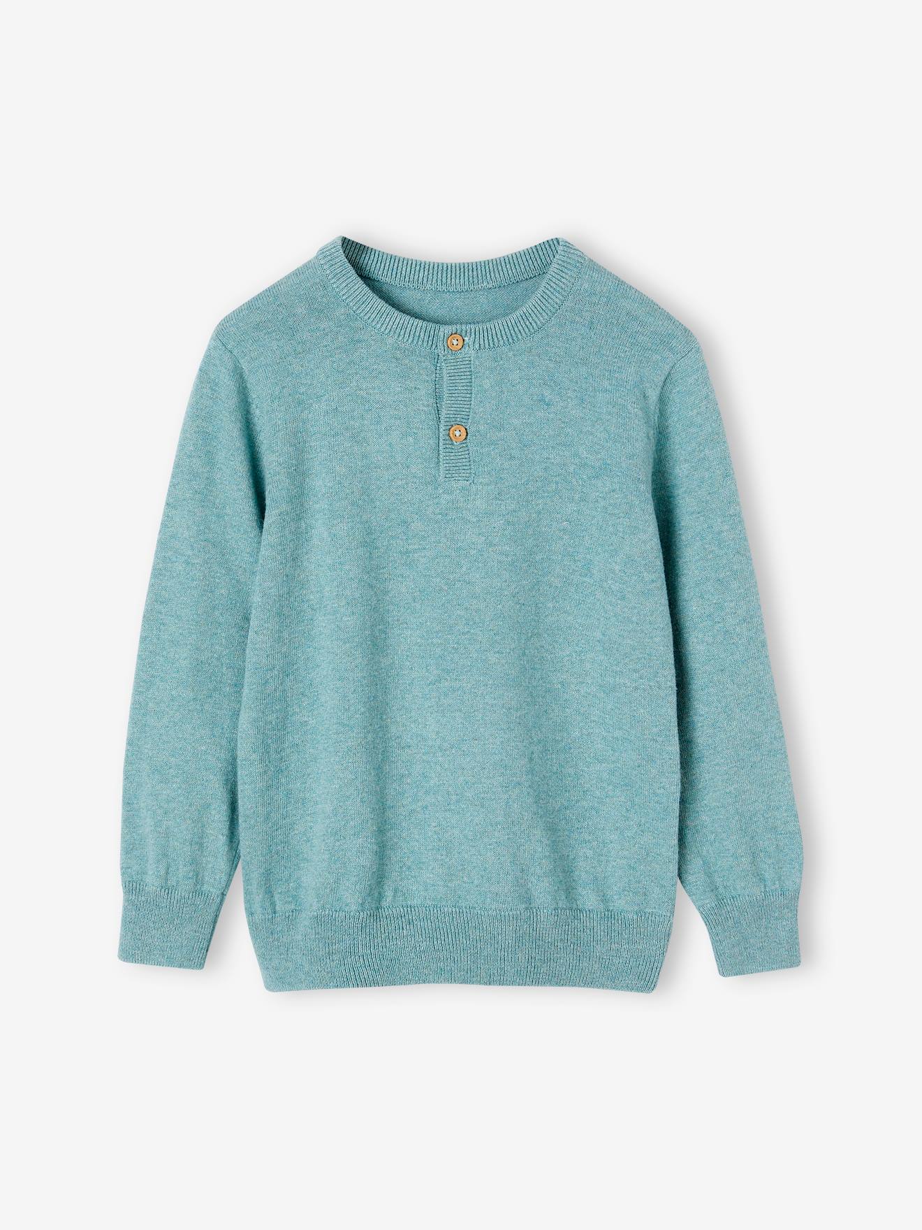 Grandad collar outlet jumper