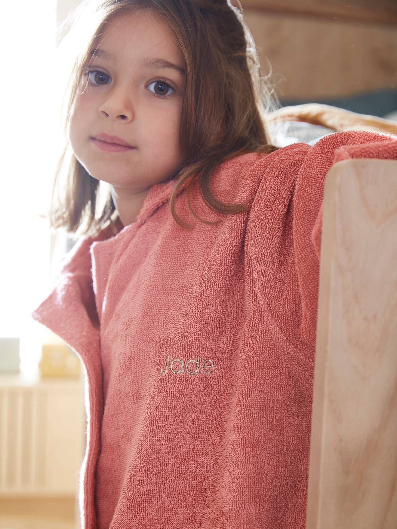 Shirt-Like Bathrobe