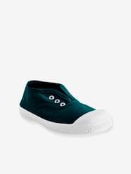 Shoes-Boys Footwear-Elasticated Canvas Trainers for Children, Elly E15149C15N BENSIMON®