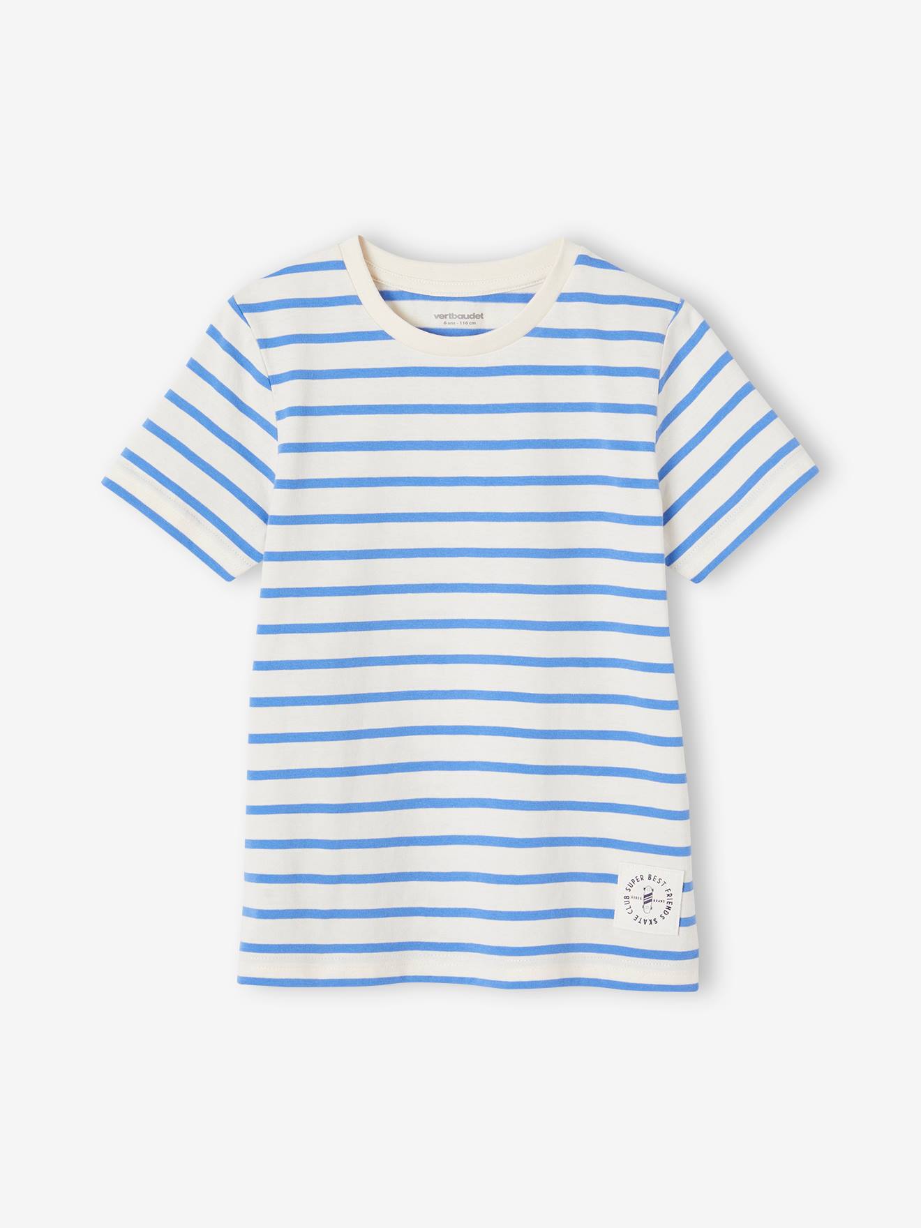 Short-Sleeved Sailor-Style T-Shirt