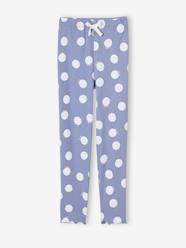 Girls-Printed Rib Knit Leggings, for Girls