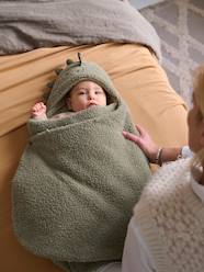 Baby-Transformable Baby Nest in Plush Fabric, Bear