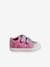 Touch-Fastening Trainers in Canvas for Baby Girls BLUE LIGHT ALL OVER PRINTED+printed pink+printed violet+rose+White 