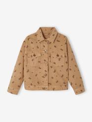 Girls-Coats & Jackets-Jackets-Floral Jacket for Girls