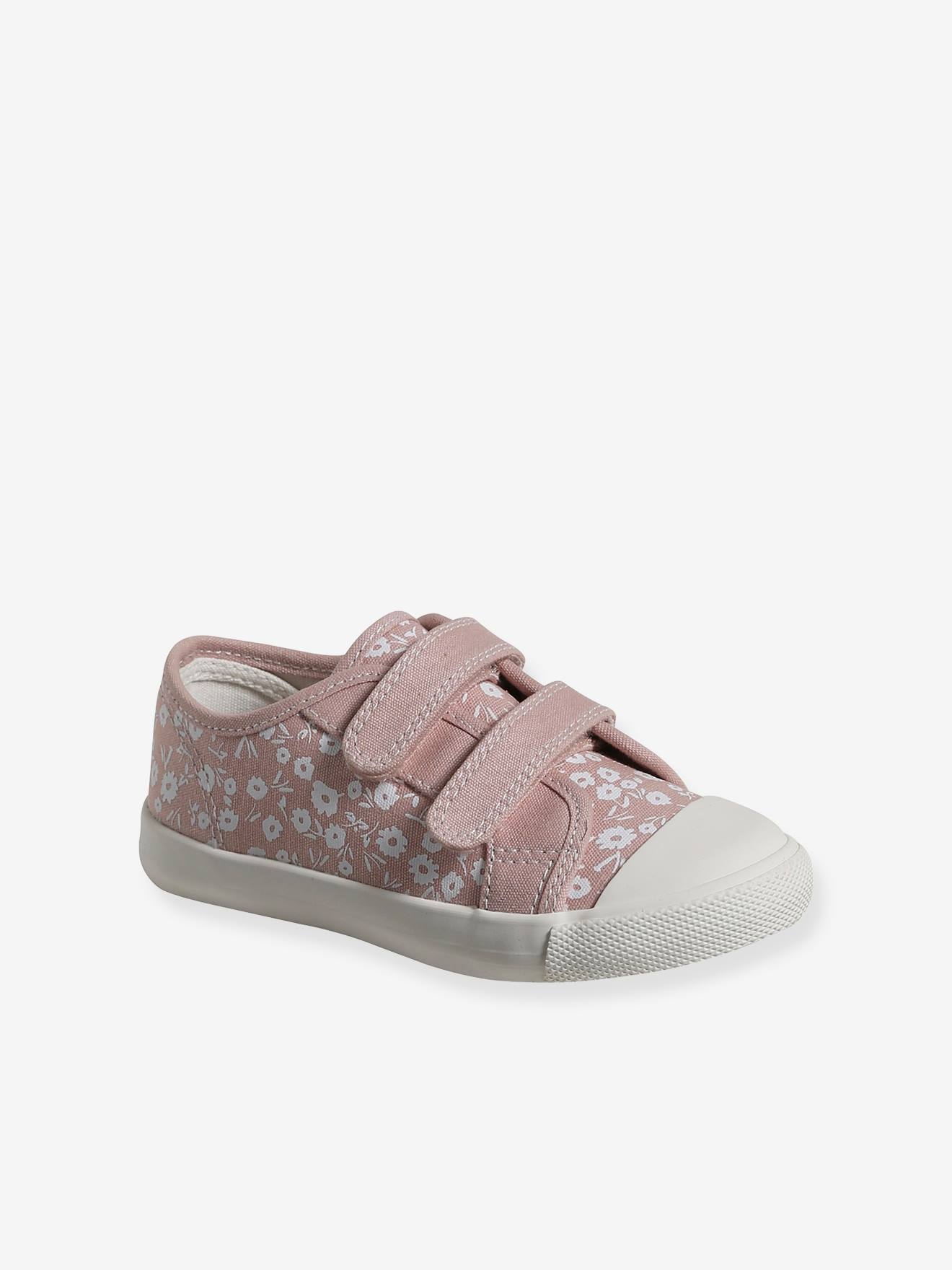 Hook-and-Loop Canvas Trainers for Girls