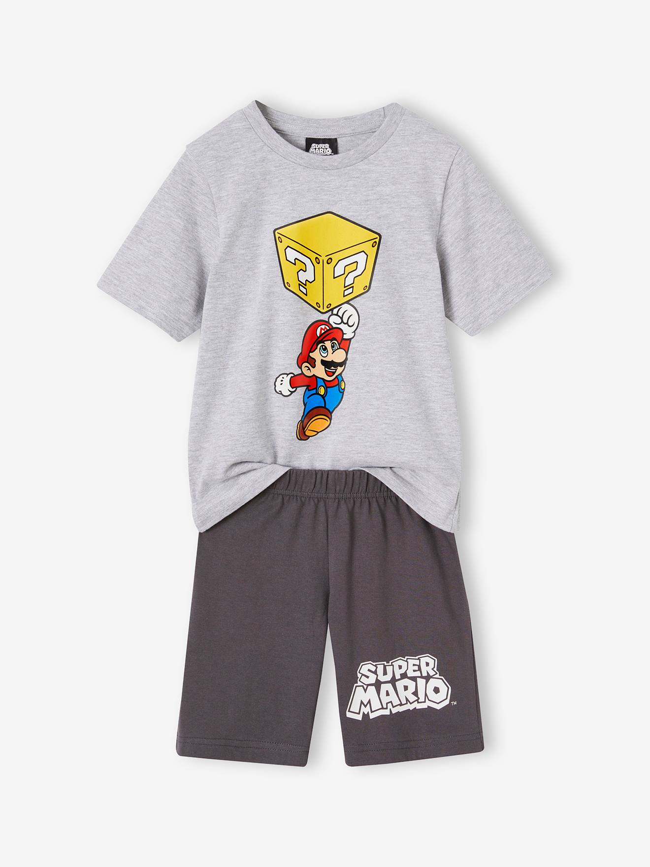 Two-Tone Super Mario(r) Short Pyjamas for Boys anthracite