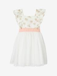 Girls-Occasion Wear Ruffled Dress for Girls