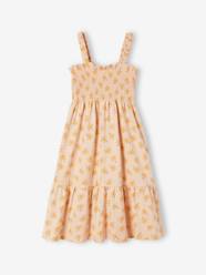 Girls-Smocked Strappy Dress, for Girls