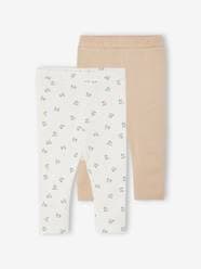 Baby-Pack of 2 Basic Leggings for Babies