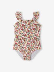 Baby-Floral Swimsuit for Baby Girls