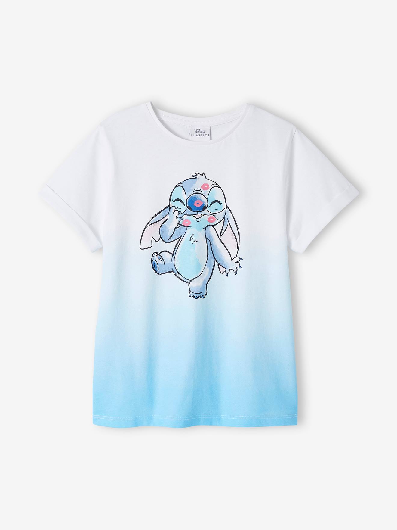 Lilo Tie-Dye T-Shirt for Girls, by Disney(r) sky blue