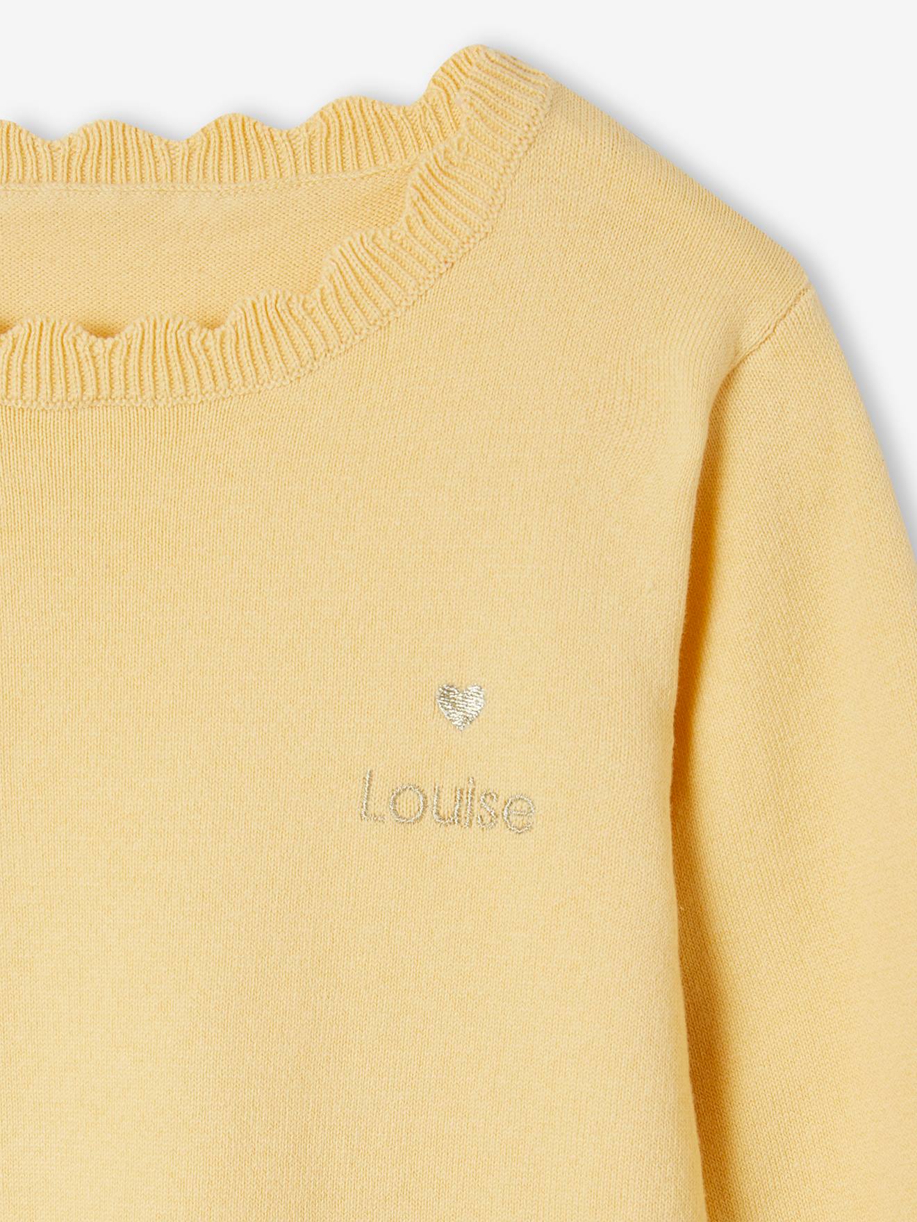 Hey girl shop yellow jumper