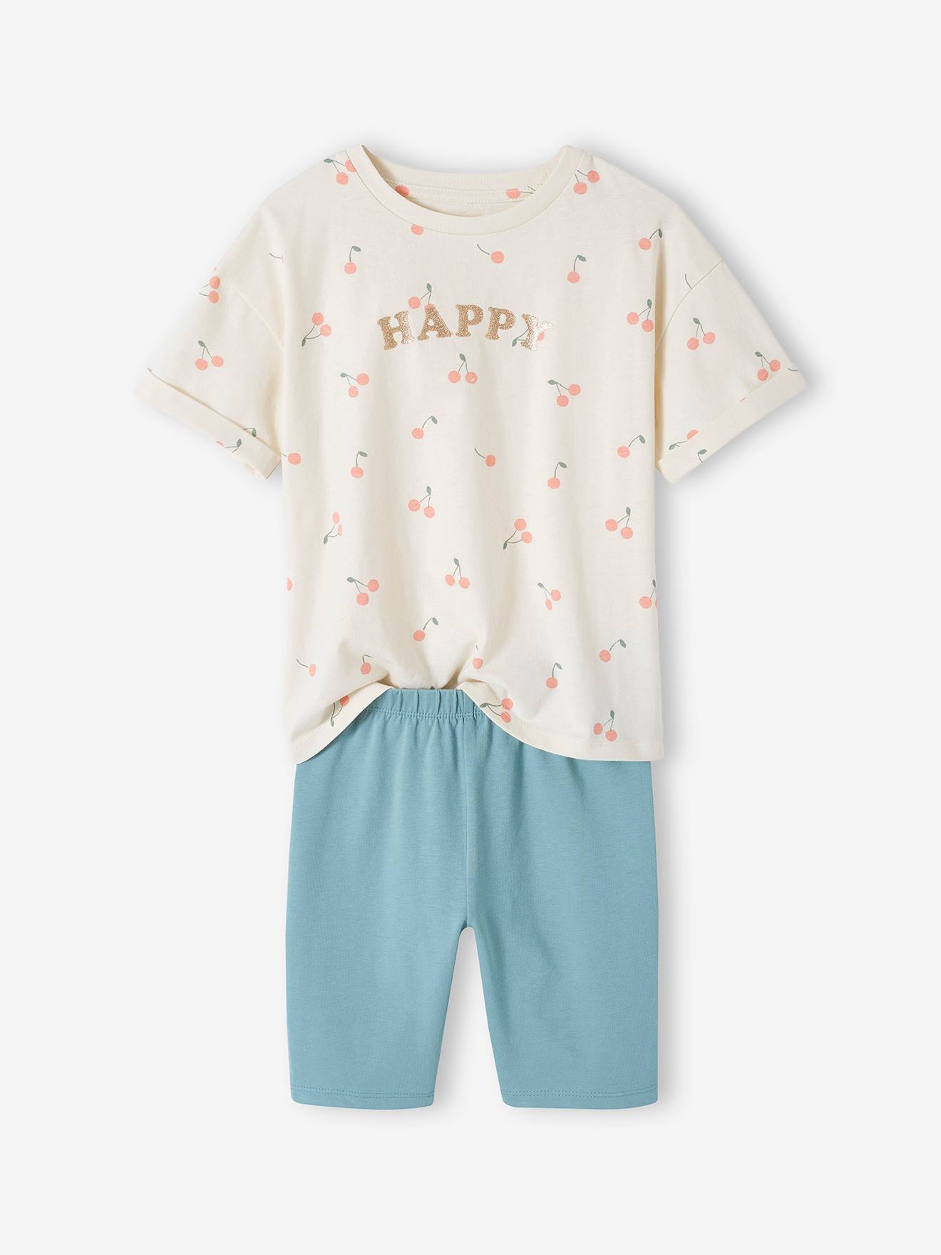 T-Shirt & Cycling Shorts Combo