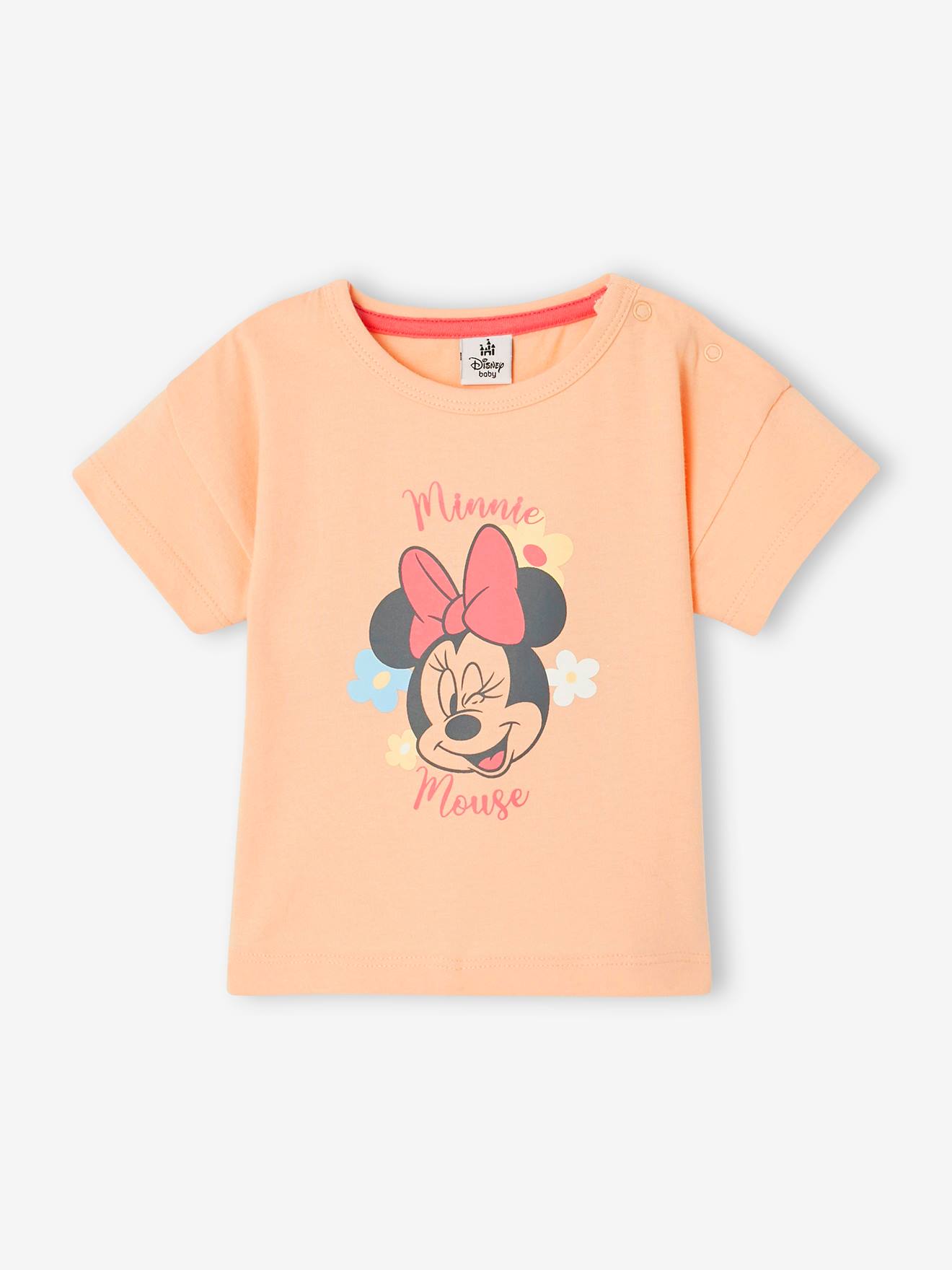 Minnie Mouse T-Shirt for Babies by Disney(r) peach