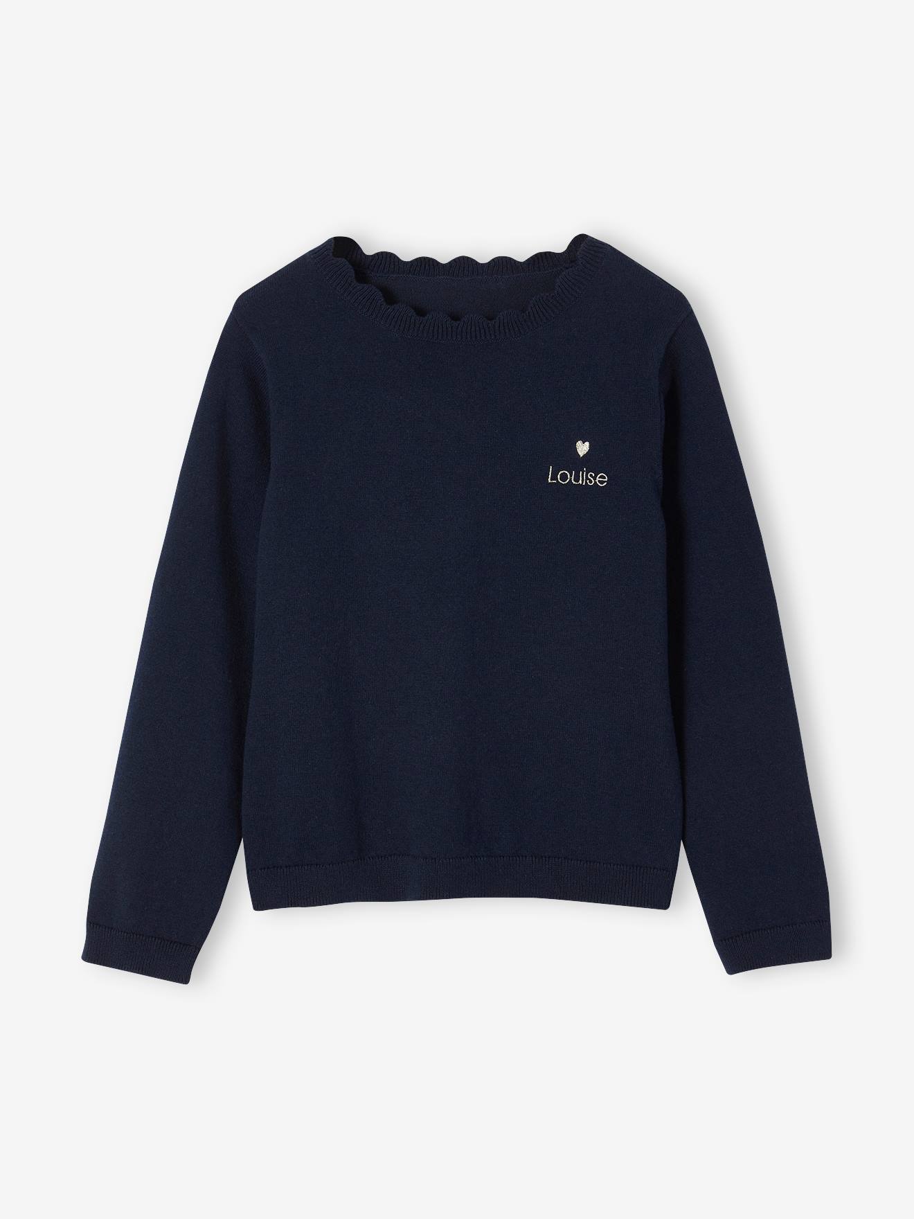 Girls navy sale blue jumper