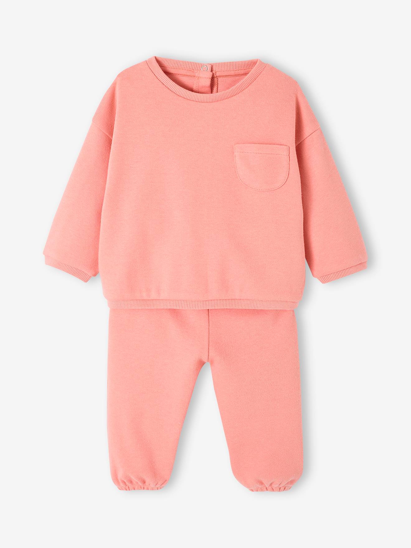 Sweatshirt & Harem-Style Trousers Fleece Combo