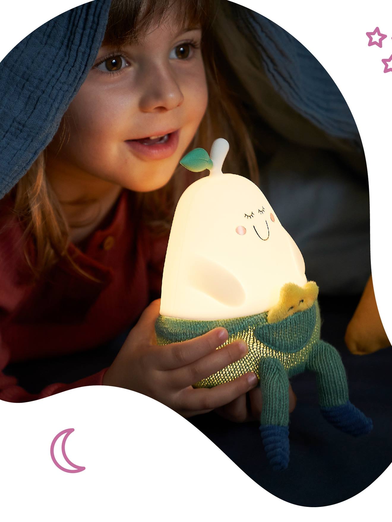 Bertille Silicone Night Light by BADABULLE