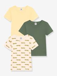 -Pack of 3 Short Sleeve T-Shirts by PETIT BATEAU