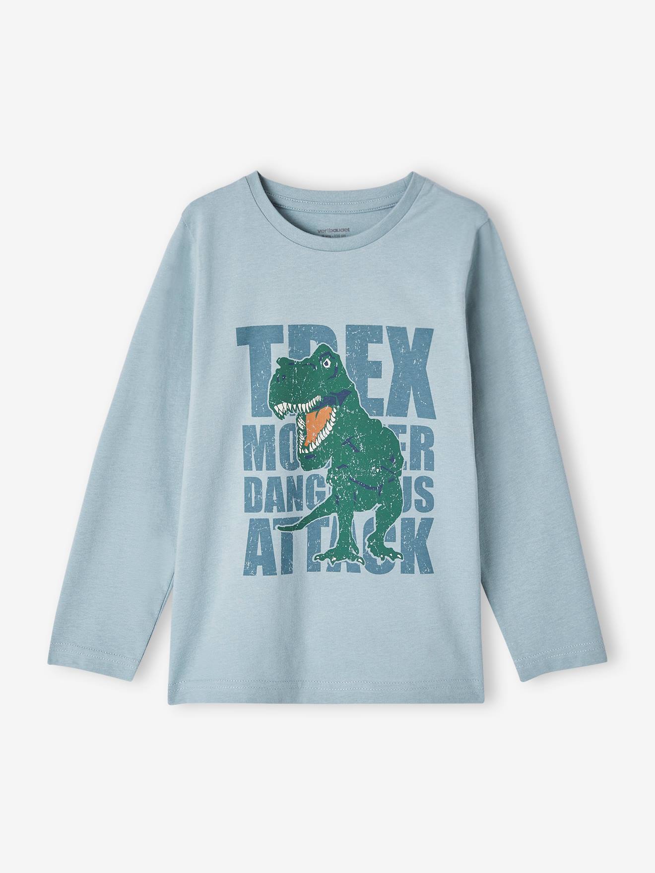 Top with Graphic Motif sky