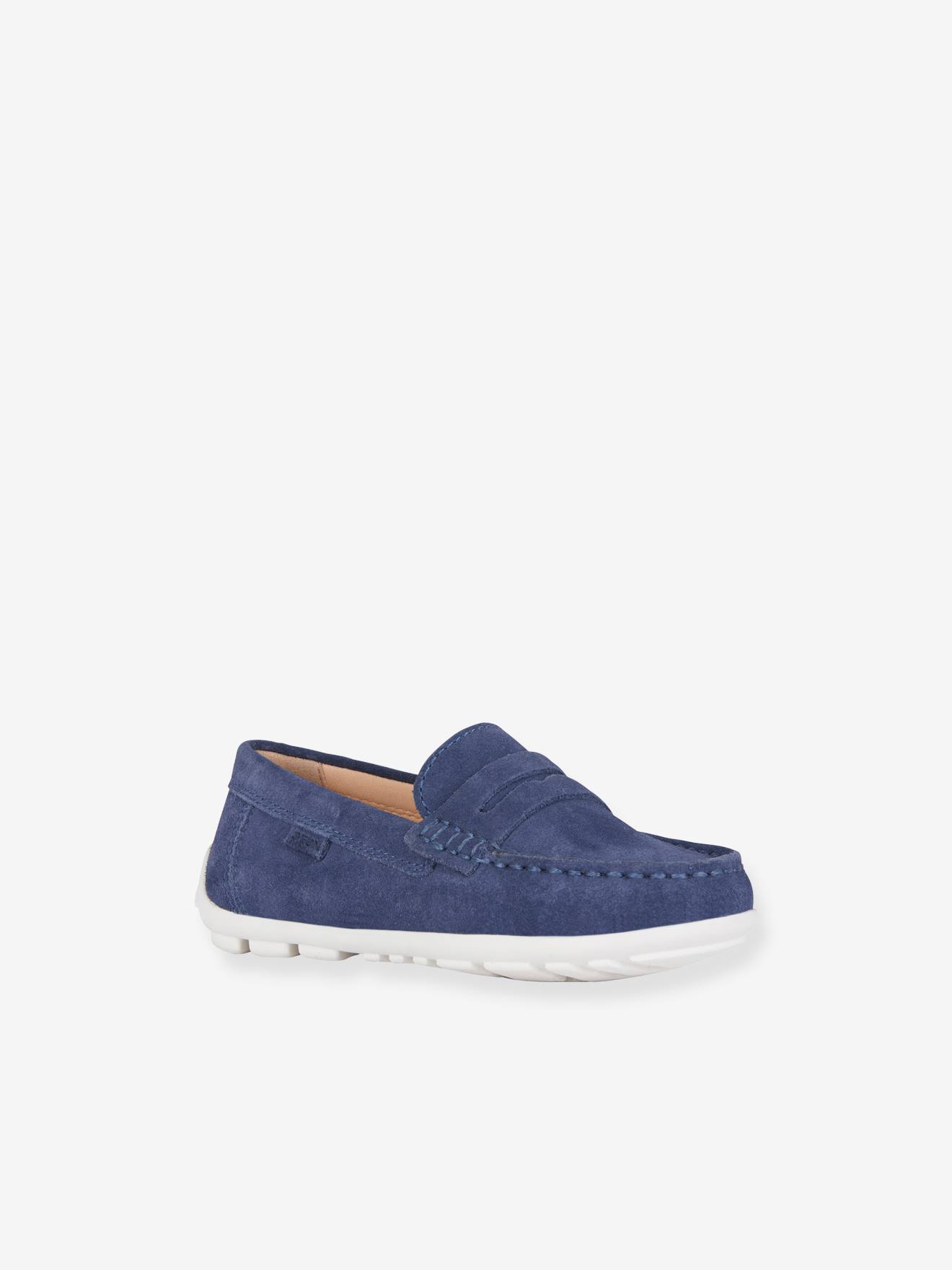 J826CA New Fast Boy Moccasins by GEOX®