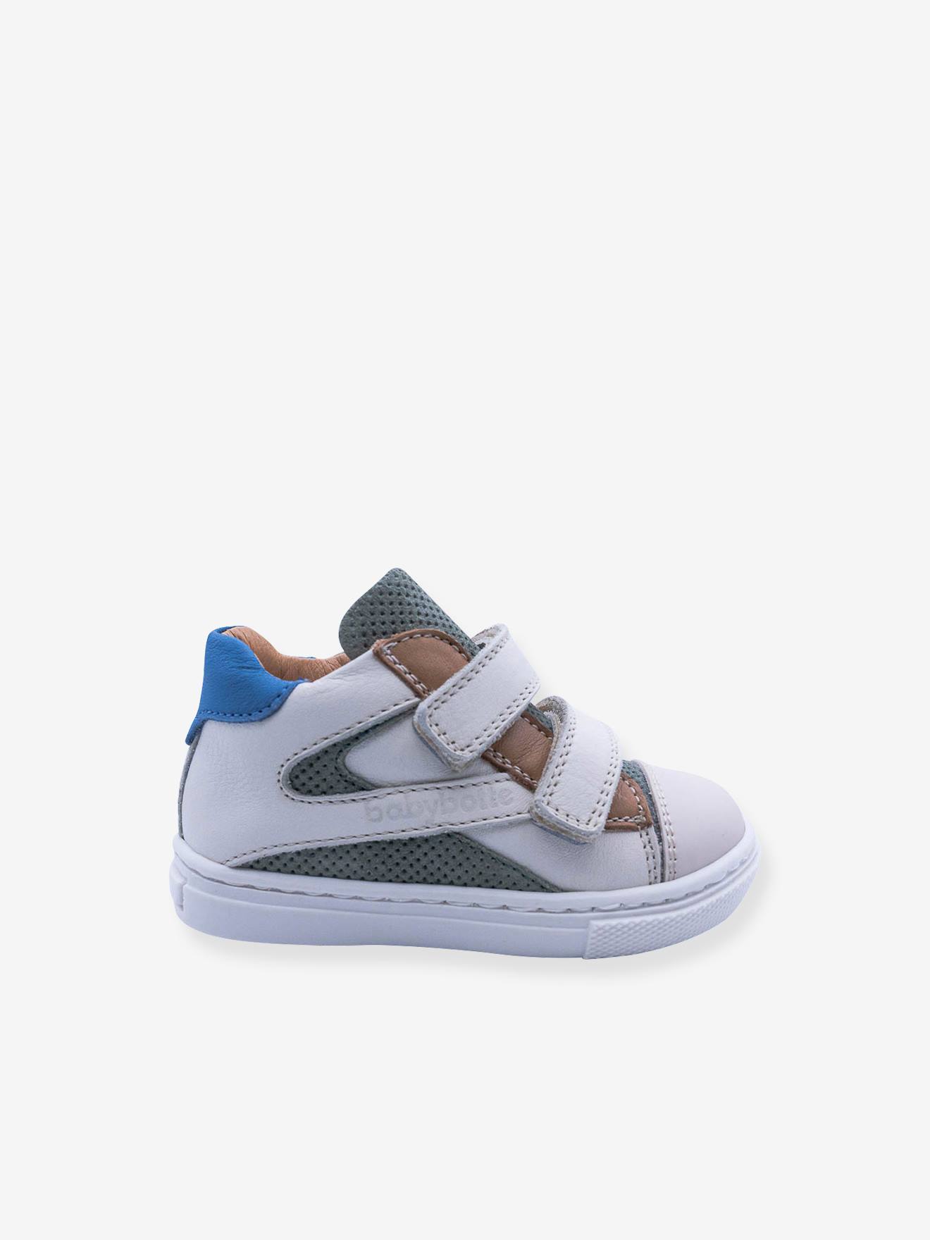 High-Top Leather Trainers for Babies
