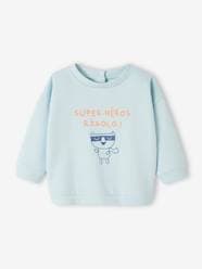 Baby-Jumpers, Cardigans & Sweaters-Round-Neck Sweatshirt for Babies
