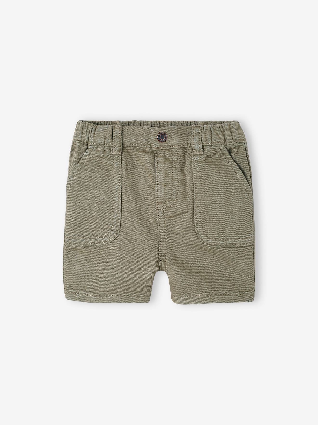 Bermuda Shorts with Elasticated Waistband