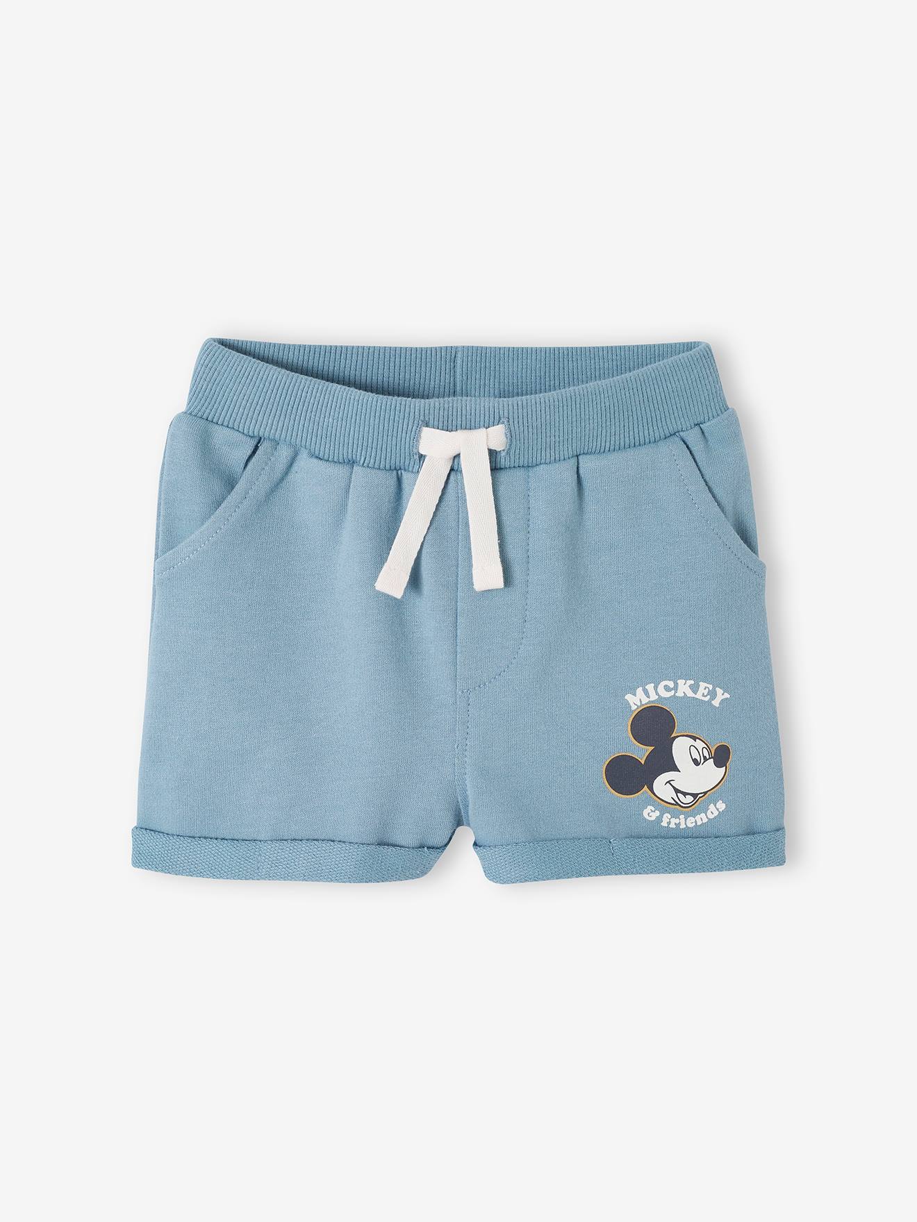 Mickey Mouse Shorts in Fleece for Baby Boys by Disney(r) sky blue