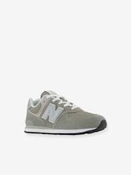 Shoes-Boys Footwear-Trainers-Lace-Up Trainers for Children, GC574EVG NEW BALANCE®