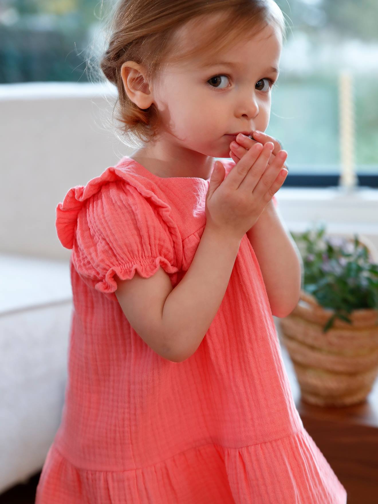 Dress in Cotton Gauze