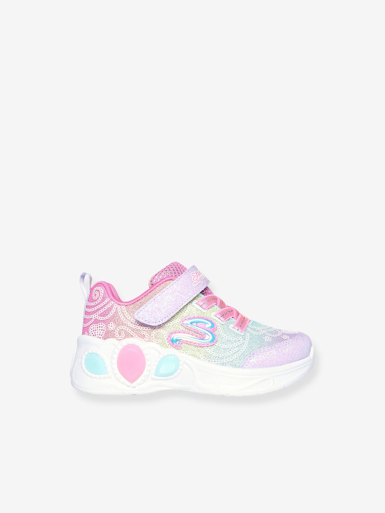 Light Up Trainers for Children Princess Wishes Magical Collection 302686N MLT SKECHERS rose Shoes Vertbaudet